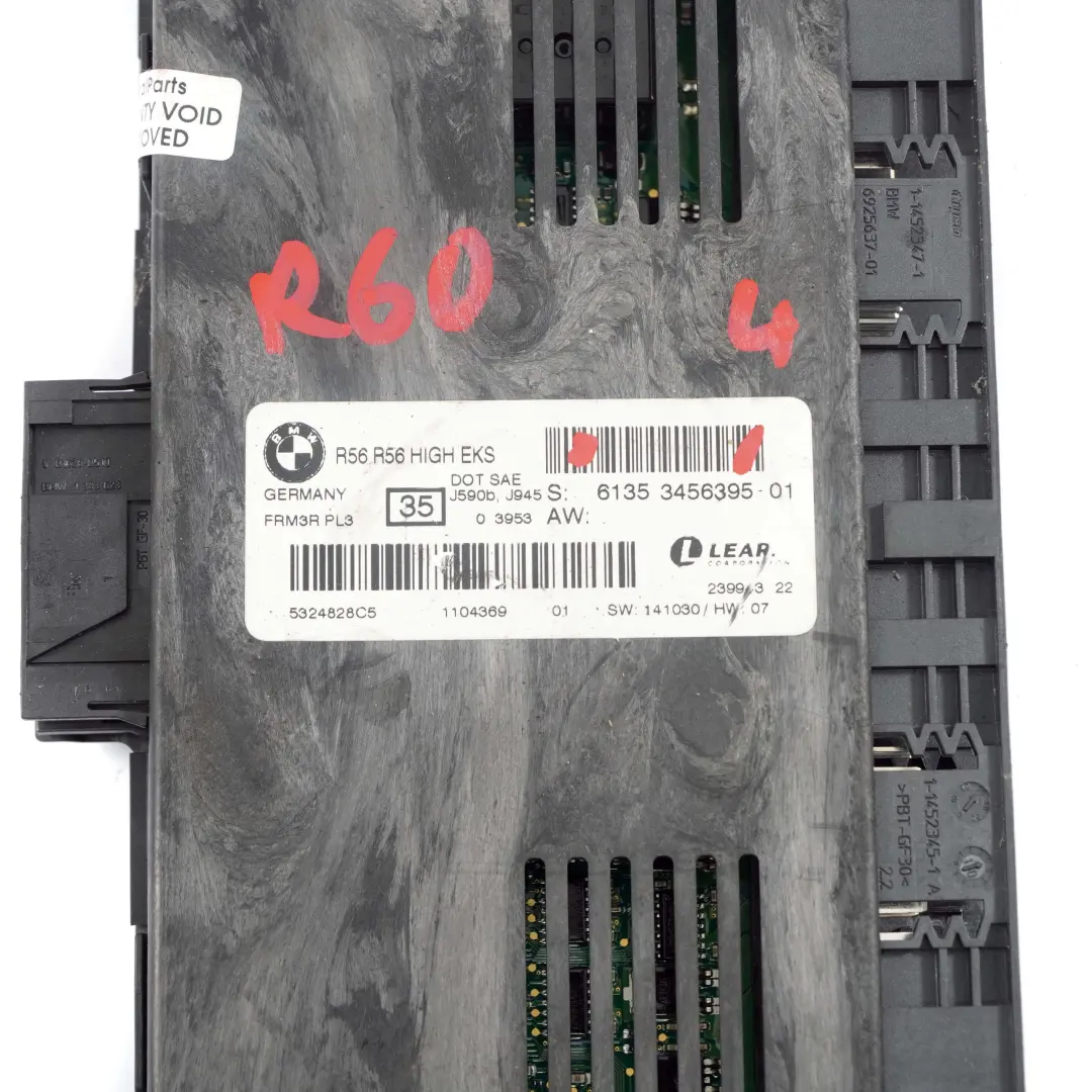 Mini Cooper R60 Control Unit Light Module High EKS ECU PL3 FRM3R - SKU 3456395-4 - Part number 3456395