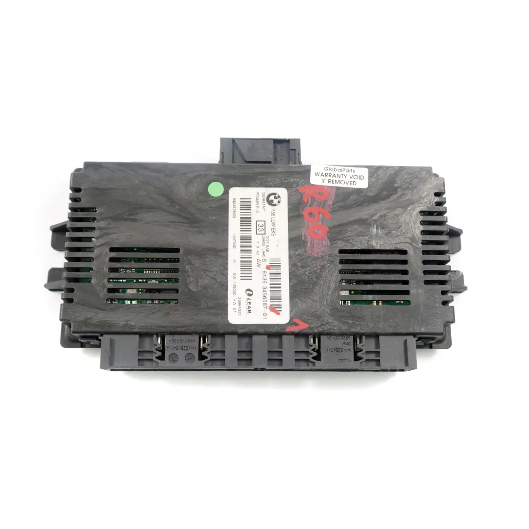 Footwell Light Module Mini R60 Unit Low EKS ECU PL3 FRM3R to with Part number 3456587 Footwell Light Module Mini R60 Unit Low EKS ECU PL3 FRM3R - SKU 3456587-1 - Part number 3456587