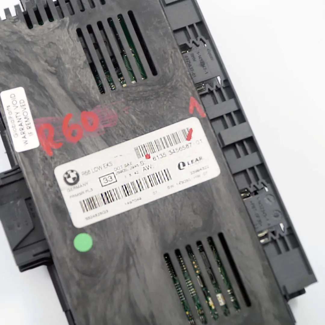 Mini Cooper R60 Lampada Zona Piedi Modulo Low Eks ECU PL3 FRM3R - SKU 3456587-1 - Numero di parte 3456587