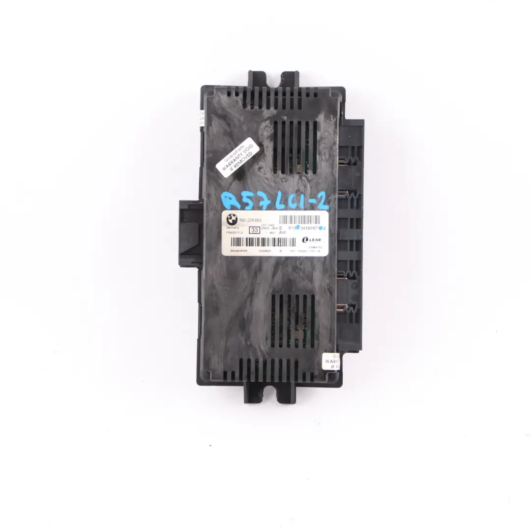  Light Module Mini R57 LCI Cooper One Footwell Low EKS ECU PL3 FRM3R - SKU 3456587-2 - Part number 3456587