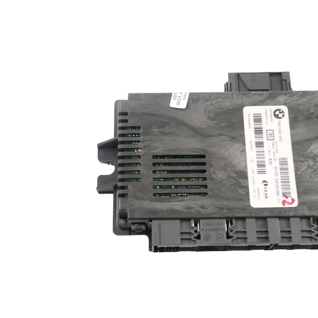 Módulo De Luz De Pie Alta EKS ECU PL3 FRM3R Lear para Mini R60 Countryman con número de pieza 3456588 Mini R60 Countryman Módulo De Luz De Pie Alta EKS ECU PL3 FRM3R Lear - SKU 3456588-2 - Número de pieza 3456588