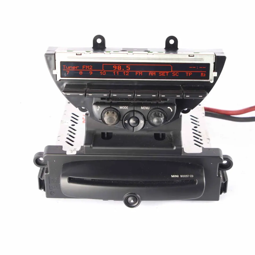 Radio Boost CD Player Unit to Mini Cooper One R55 R56 R57 LCI R60 with Part number 3456880 Mini Cooper One R55 R56 R57 LCI R60 Radio Boost CD Player Unit - SKU 3456599 - Part number 3456880