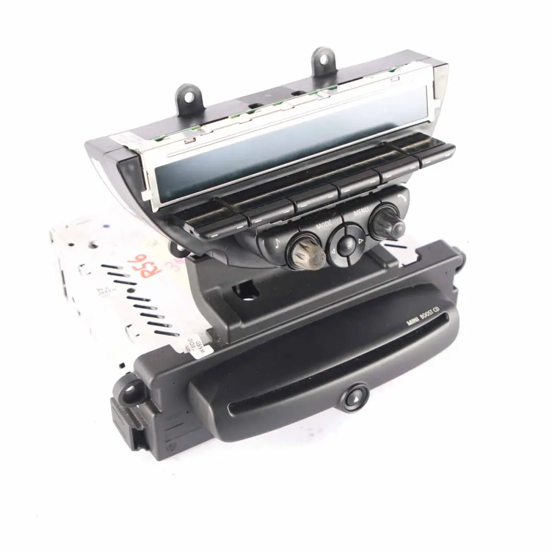 Radio Boost CD Player Unit to Mini Cooper One R55 R56 R57 LCI R60 with Part number 3456880 Mini Cooper One R55 R56 R57 LCI R60 Radio Boost CD Player Unit - SKU 3456599 - Part number 3456880