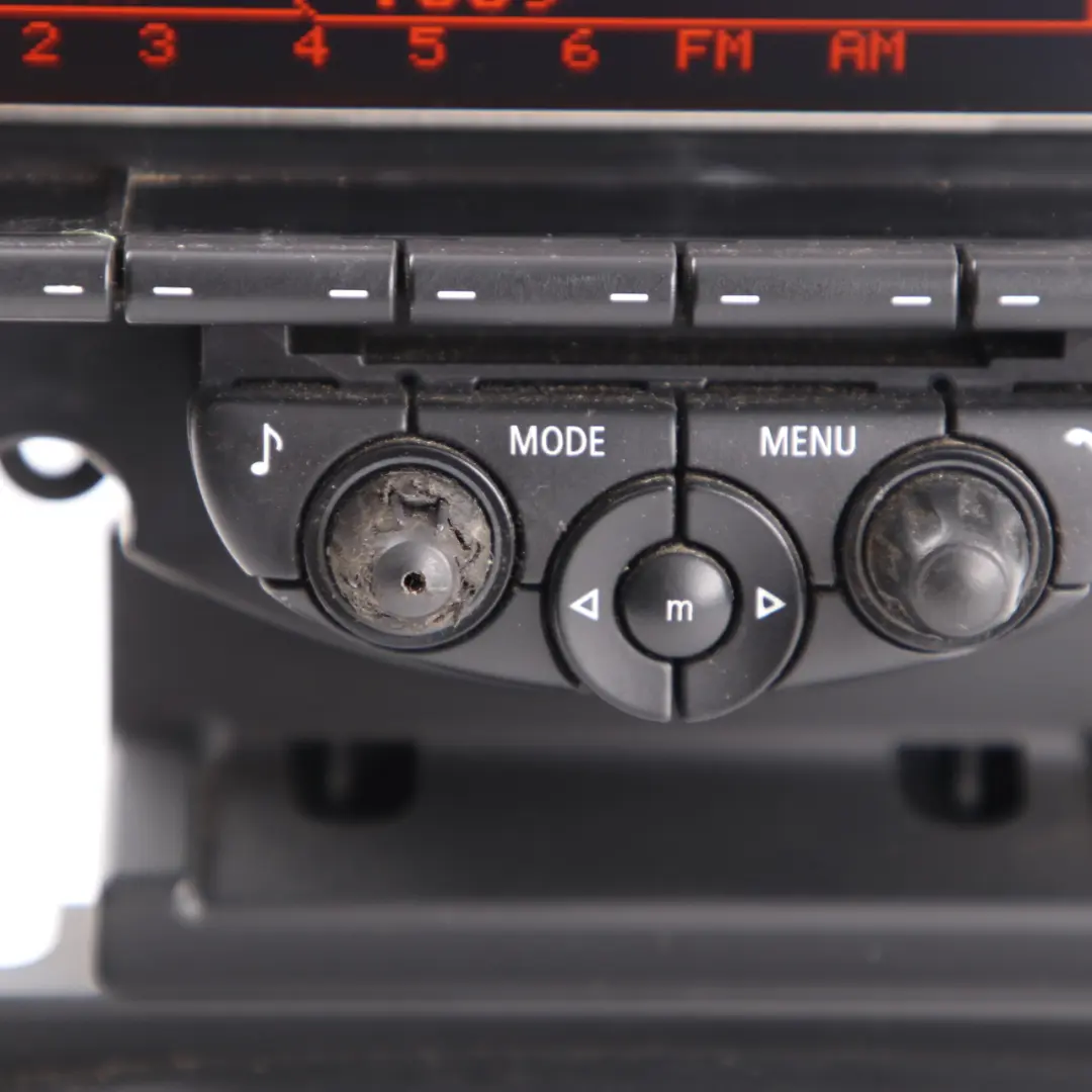 Mini Cooper One R55 R56 R57 LCI R60 Radio Boost CD Player Unit Head 3456601 - SKU 3456601-1 - Part number 3456872