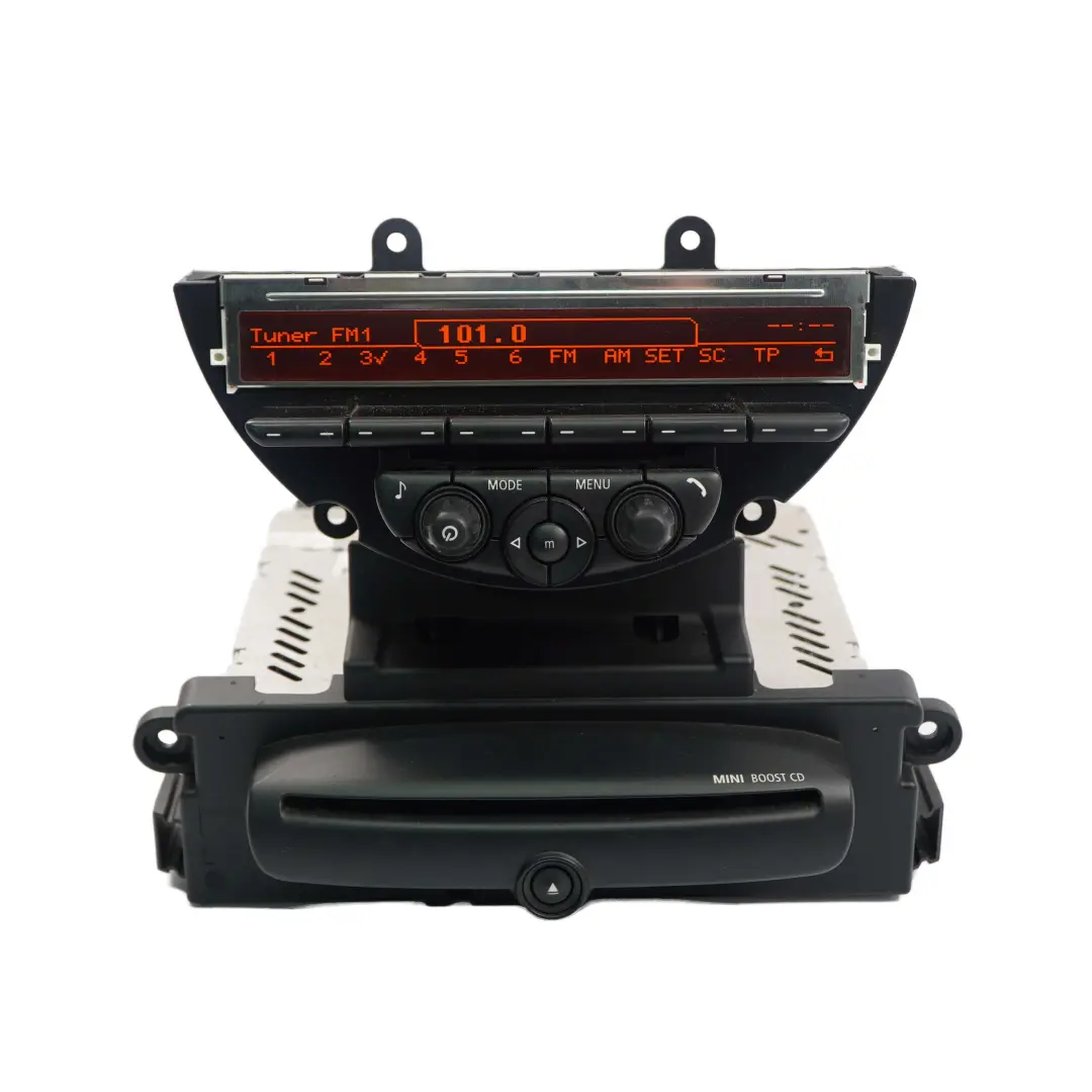 Radio Boost Lettore CD Testa per Mini Cooper One R55 R56 R57 LCI R60 con numero di parte 3456760 Mini Cooper One R55 R56 R57 LCI R60 Radio Boost Lettore CD Testa - SKU 3456760 - Numero di parte 3456760