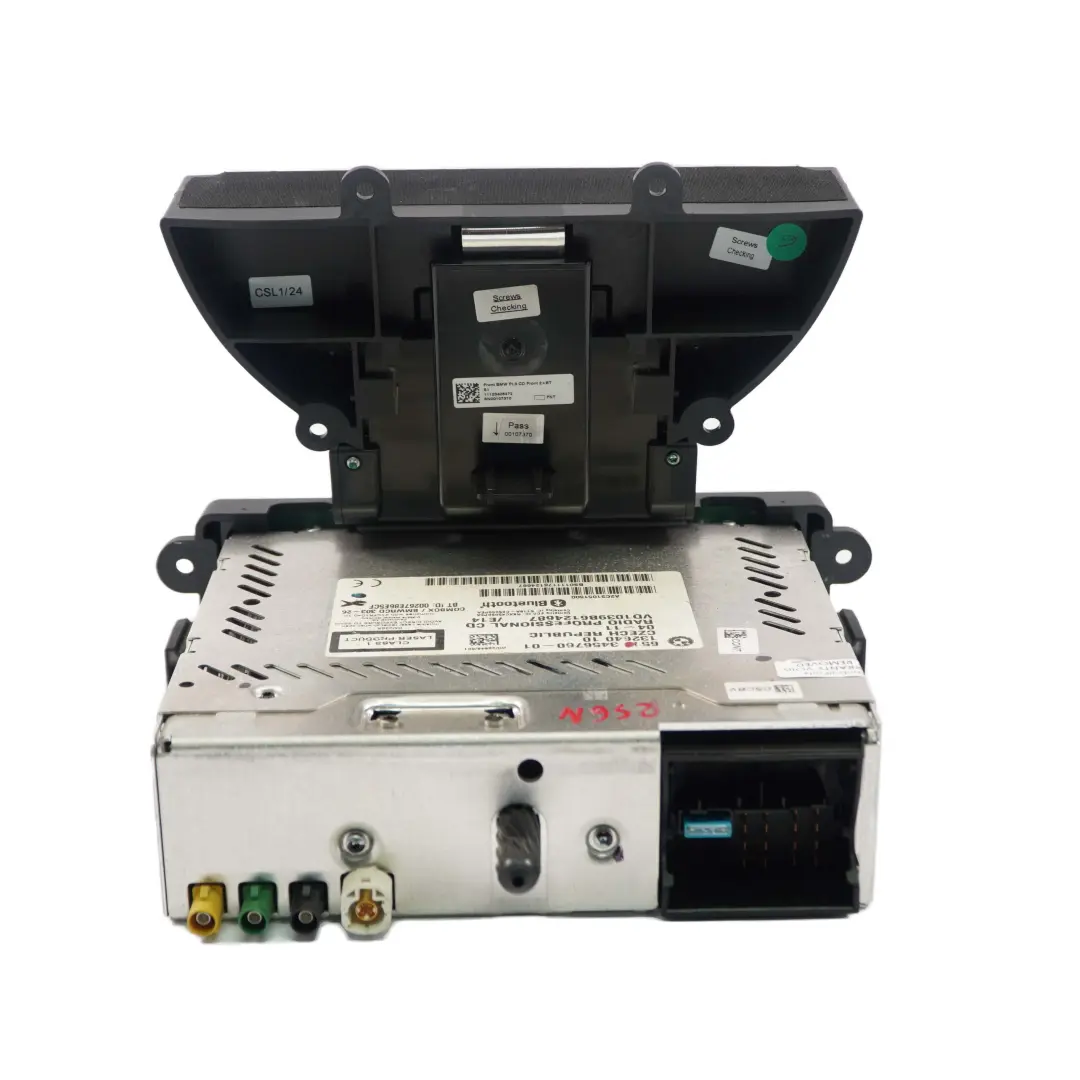 Radio Boost CD Player Unit Head Mini Cooper One R55 R56 R57 LCI R60 - SKU 3456760 - Part number 3456760