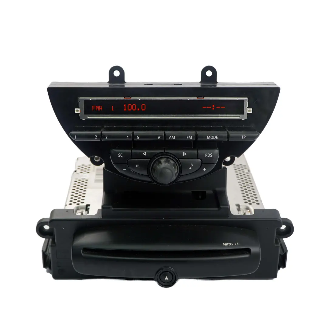 Radio Audio Player to Mini Cooper One R55 R56 R57 LCI R58 R59 R60 CD with Part number 3456805 Mini Cooper One R55 R56 R57 LCI R58 R59 R60 CD Radio Audio Player - SKU 3456805 - Part number 3456805