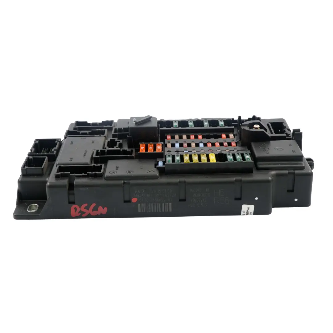 Caja Fusibles MINI R56 LCI PL3 SPEG H5 Unidad Control Distribucion para con número de pieza 3456852 Caja Fusibles MINI R56 LCI PL3 SPEG H5 Unidad Control Distribucion - SKU 3456852 - Número de pieza 3456852