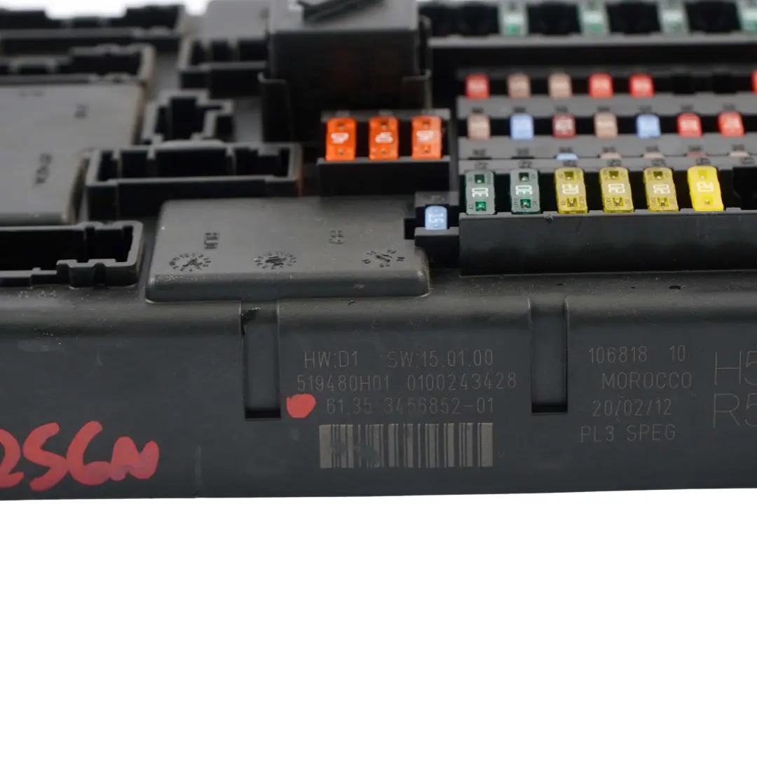  Fuse Box MINI R56 LCI Cooper One PL3 SPEG H5 Distribution Control Unit - SKU 3456852 - Part number 3456852
