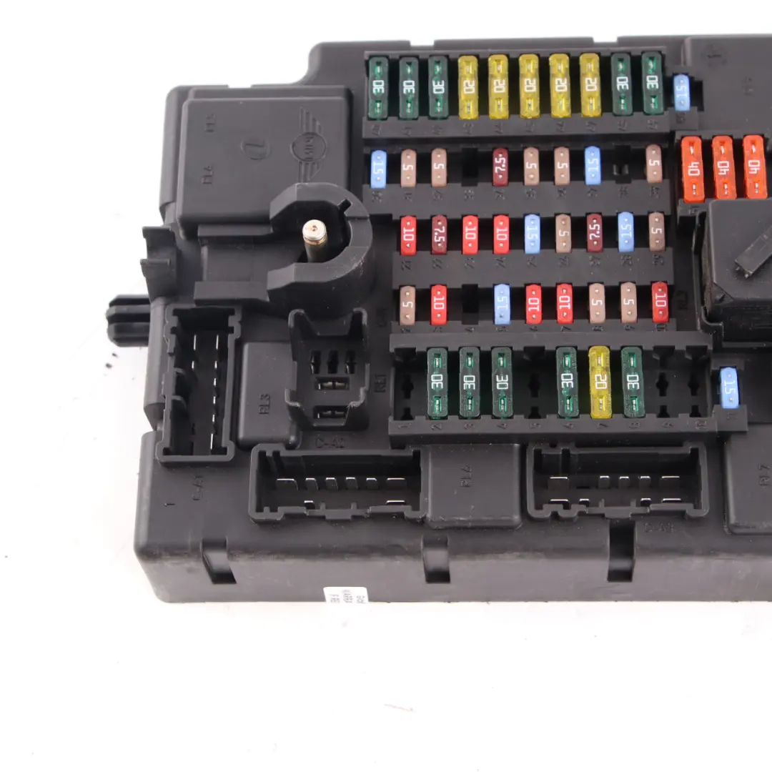 Fuse Distribution Box PL3 SPEG H4 Control Unit Module to Mini Cooper R55 with Part number 3456854 Mini Cooper R55 Fuse Distribution Box PL3 SPEG H4 Control Unit Module - SKU 3456854 - Part number 3456854