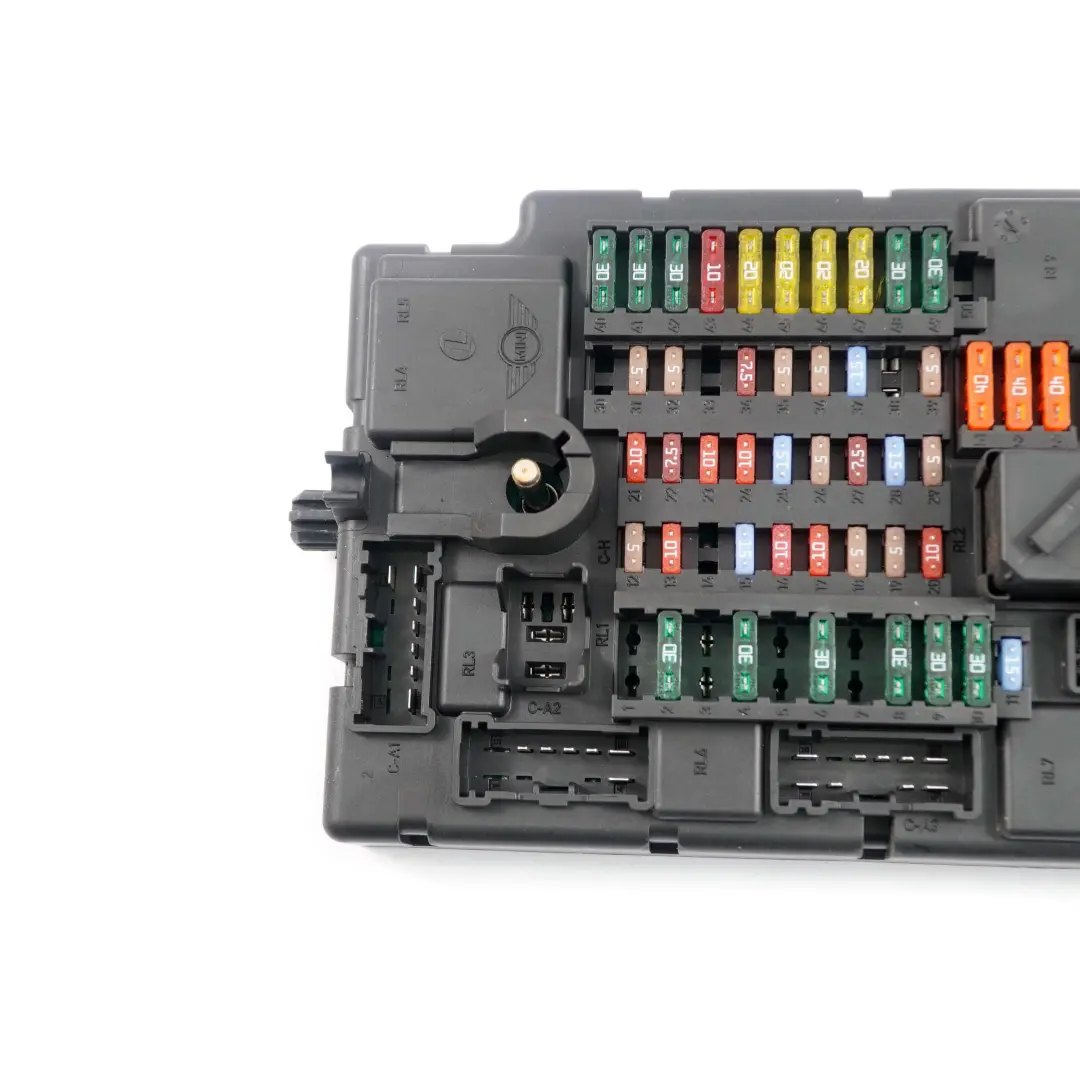 PL3 SPEG H4 Fuse Control Unit Module Distribution Box to Mini Cooper R57 with Part number 3456857 Mini Cooper R57 PL3 SPEG H4 Fuse Control Unit Module Distribution Box - SKU 3456857 - Part number 3456857