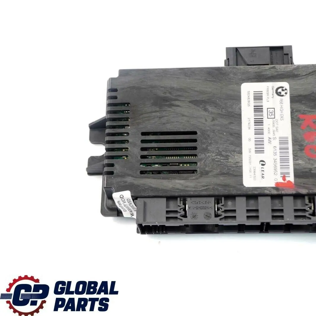 Footwell Modulo De Luz Alta EKS PL3 FRM3R Lear para Mini Cooper R60 con número de pieza 3456952 Mini Cooper R60 Footwell Modulo De Luz Alta EKS PL3 FRM3R Lear - SKU 3456952-1 - Número de pieza 3456952