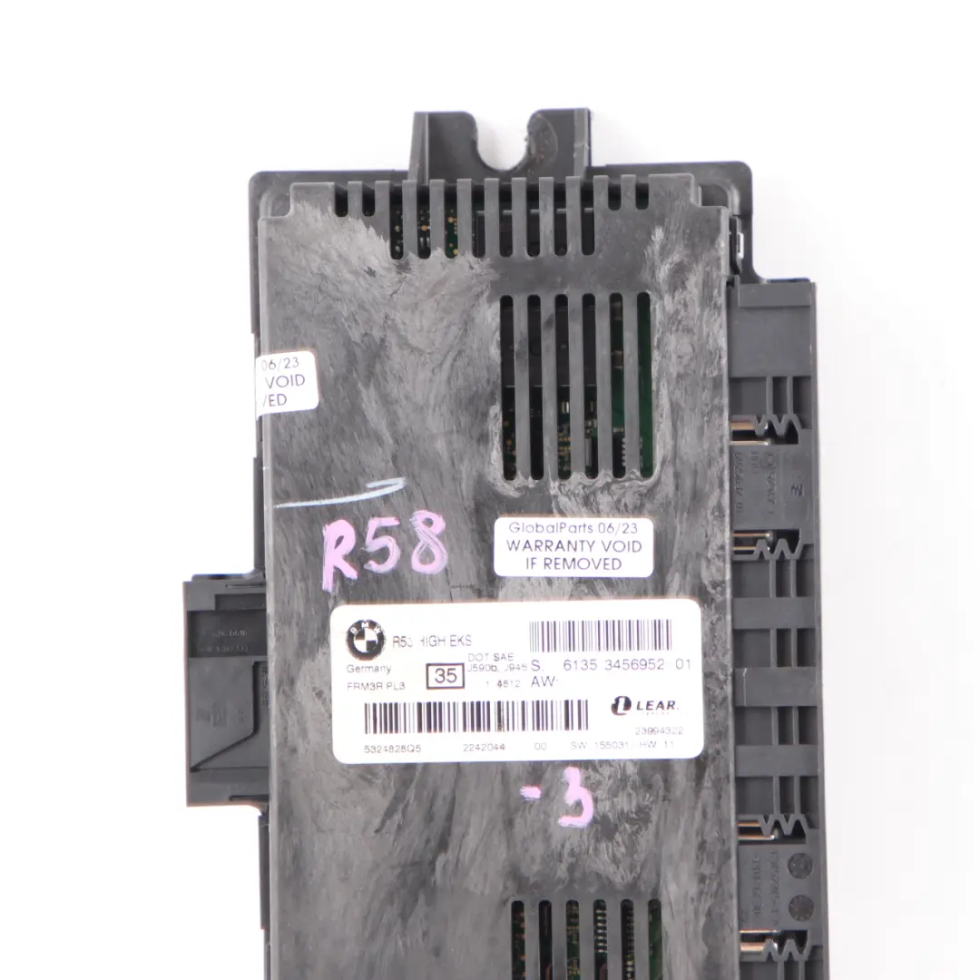 Footwell Light Module Unit High EKS PL3 FRM3R Lear to Mini Cooper R58 with Part number 3456952 Mini Cooper R58 Footwell Light Module Unit High EKS PL3 FRM3R Lear - SKU 3456952-3 - Part number 3456952