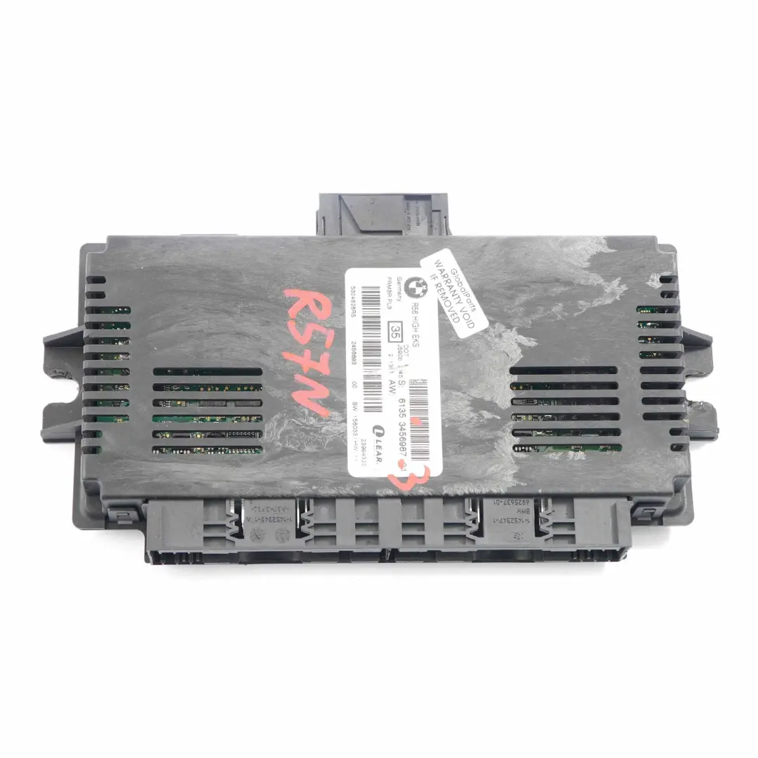 Mini Cooper R57 LCI modulo luce vano piedi alto EKS ECU PL3 FRM3R Lear - SKU 3456987-3 - Numero di parte 3456987