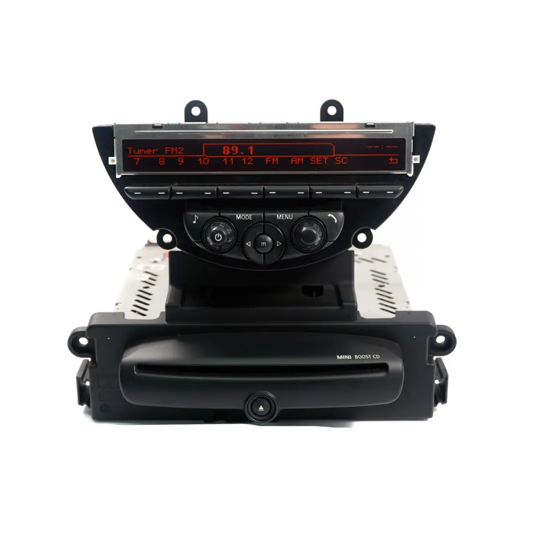 Radio Boost CD Player Unit Head to Mini Cooper One R55 R56 R57 LCI R60 with Part number 3456995 Mini Cooper One R55 R56 R57 LCI R60 Radio Boost CD Player Unit Head - SKU 3456995 - Part number 3456995