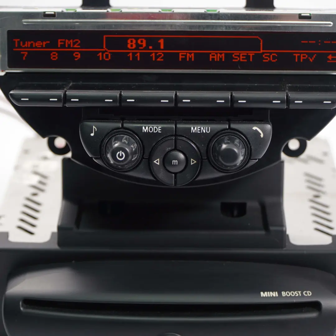 Mini Cooper One R55 R56 R57 LCI R60 Radio Boost CD Player Einheit Kopf - SKU 3456995 - Teilenummer 3456995