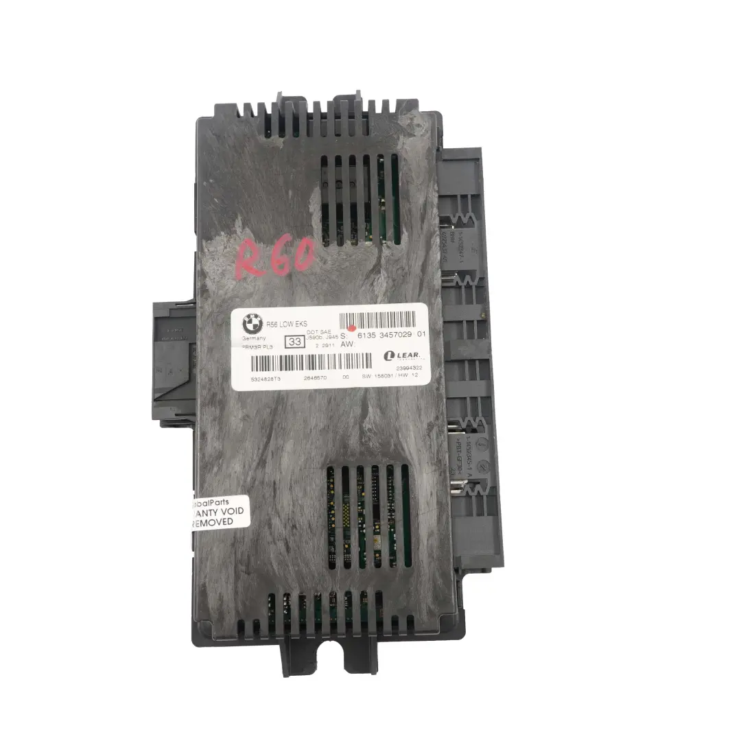 Footwell Light Module Control Unit Low EKS ECU PL3 FRM3R to Mini R56 with Part number 3457029 Mini R56 Footwell Light Module Control Unit Low EKS ECU PL3 FRM3R - SKU 3457029-1 - Part number 3457029