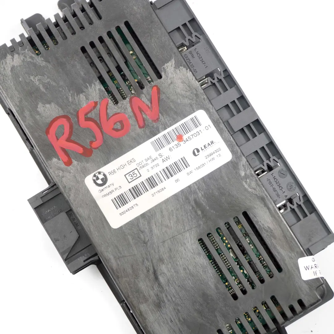 Mini Cooper R56 LCI Fußraumlichtmodul High EKS ECU PL3 FRM3R Lear - SKU 3457031 - Teilenummer 3457031