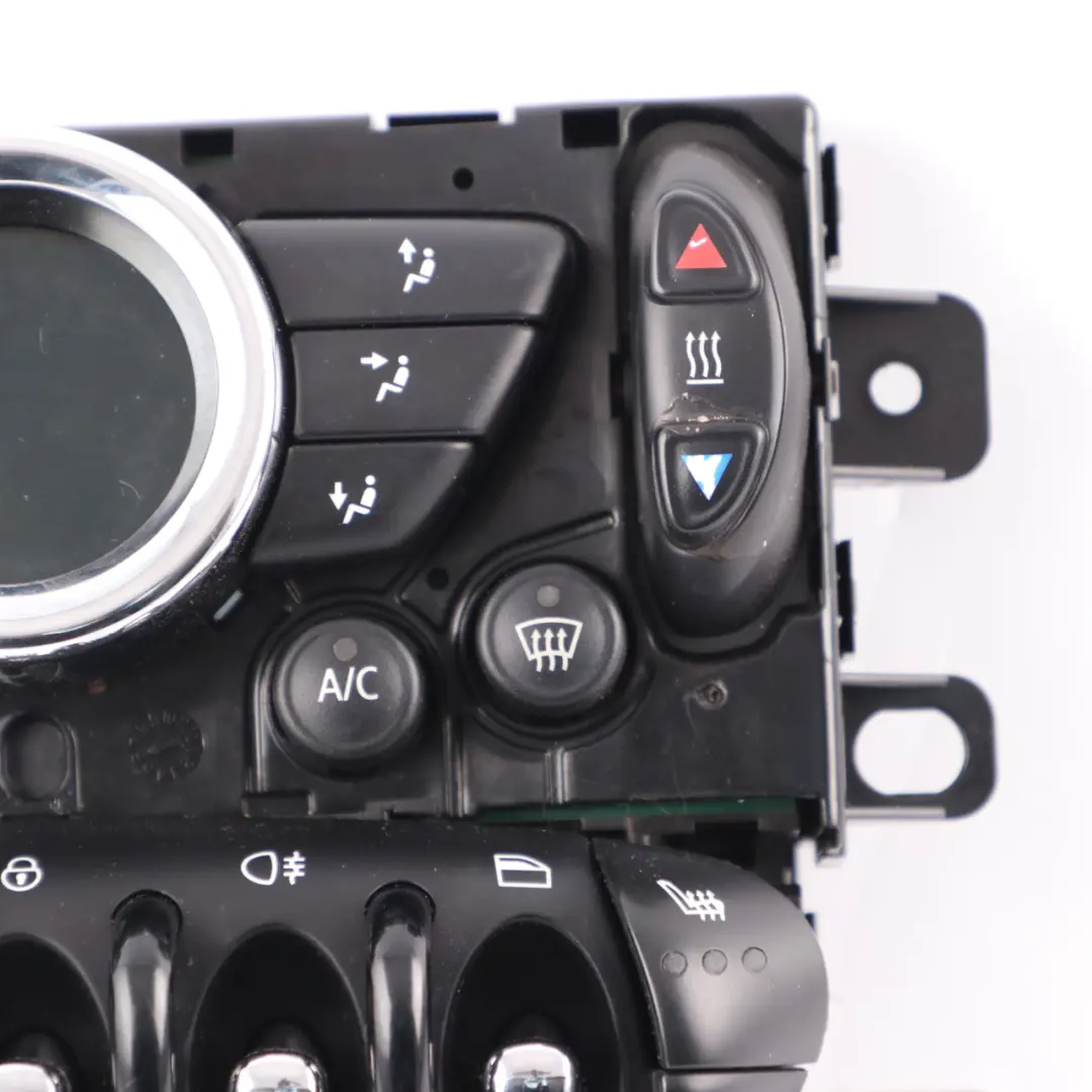 Mini Cooper R57 LCI Automatic Air Con Climate Control Switch Panel 3456232 - SKU 3457397-16 - Part number 3457397