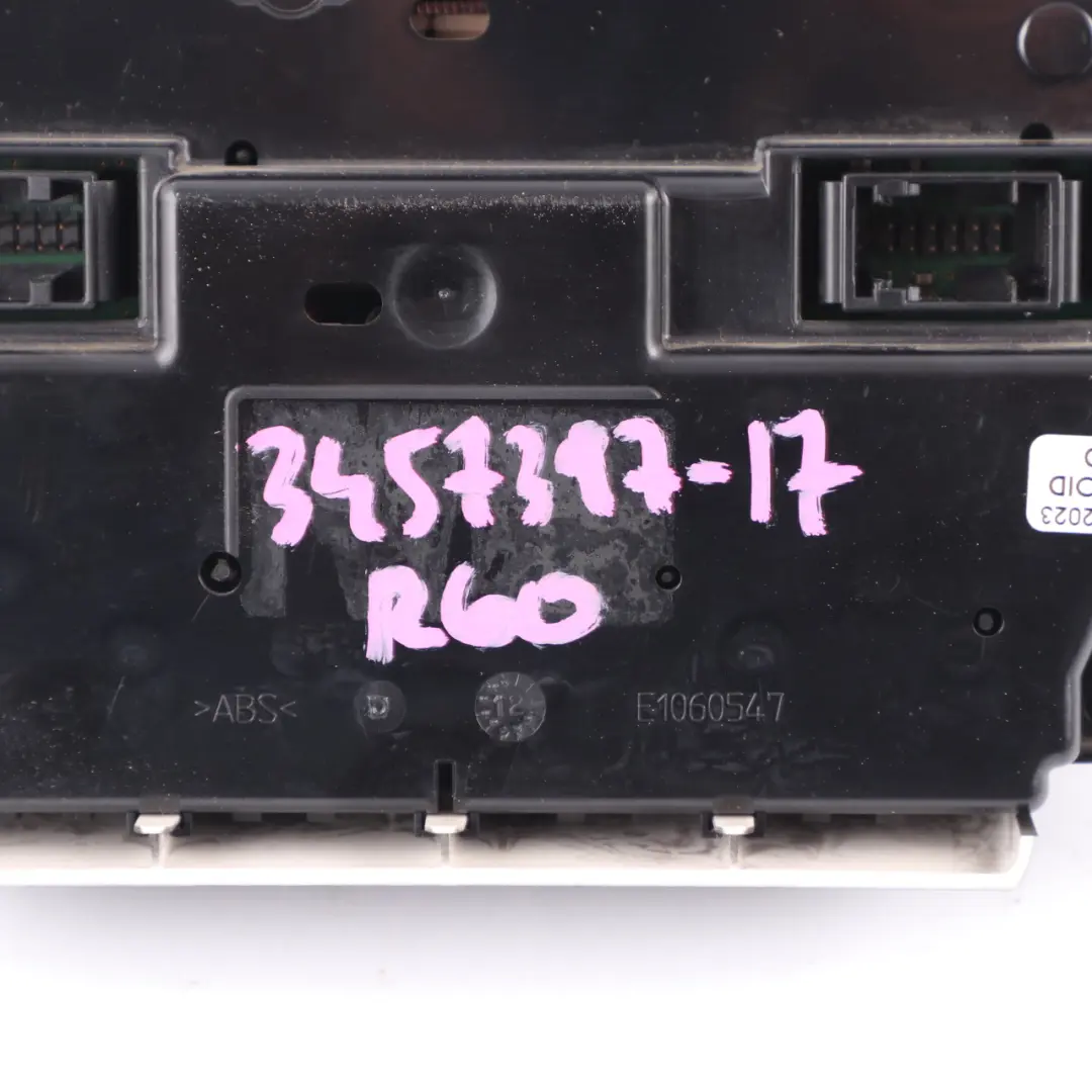 Panneau de contrôle de la climatisation automatique pour Mini R60 R59 R58 à propos du numéro de pièce 3457397 Mini R60 R59 R58 Panneau de contrôle de la climatisation automatique - SKU 3457397-17 - Numéro de pièce 3457397