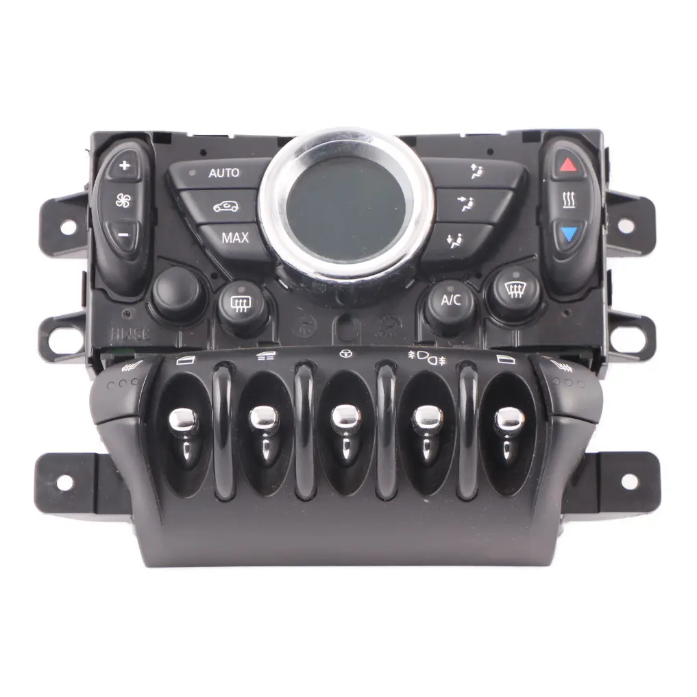 Conditioning A/C Heater Climate Control Switch Panel to Mini R57 LCI Automatic Air with Part number 3457397 Mini R57 LCI Automatic Air Conditioning A/C Heater Climate Control Switch Panel - SKU 3457397-18 - Part number 3457397