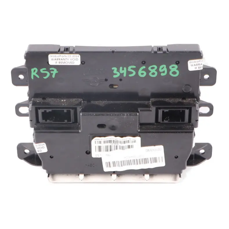 Conditioning A/C Heater Climate Control Switch Panel to Mini R57 LCI Automatic Air with Part number 3457397 Mini R57 LCI Automatic Air Conditioning A/C Heater Climate Control Switch Panel - SKU 3457397-18 - Part number 3457397