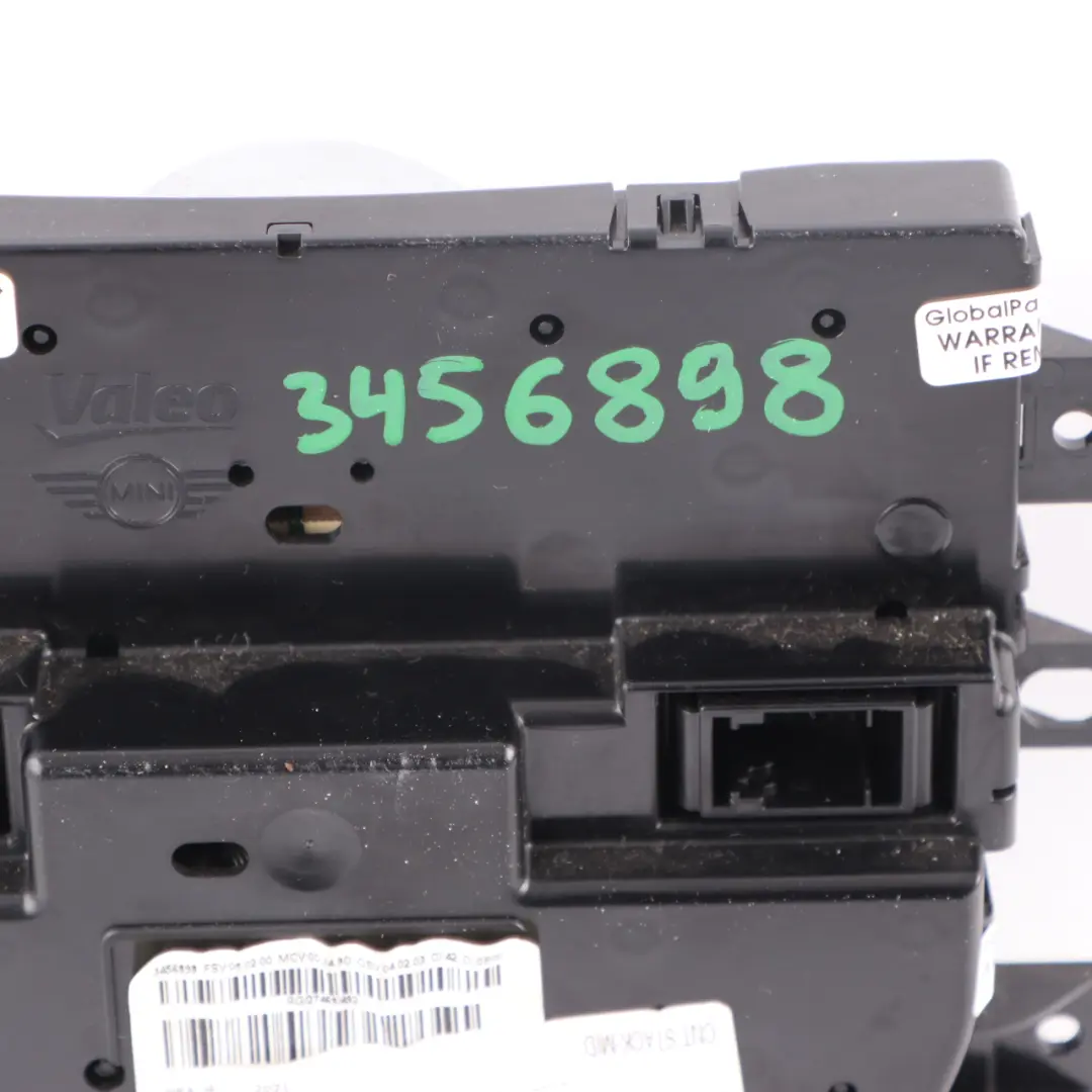 Conditioning A/C Heater Climate Control Switch Panel to Mini R57 LCI Automatic Air with Part number 3457397 Mini R57 LCI Automatic Air Conditioning A/C Heater Climate Control Switch Panel - SKU 3457397-18 - Part number 3457397