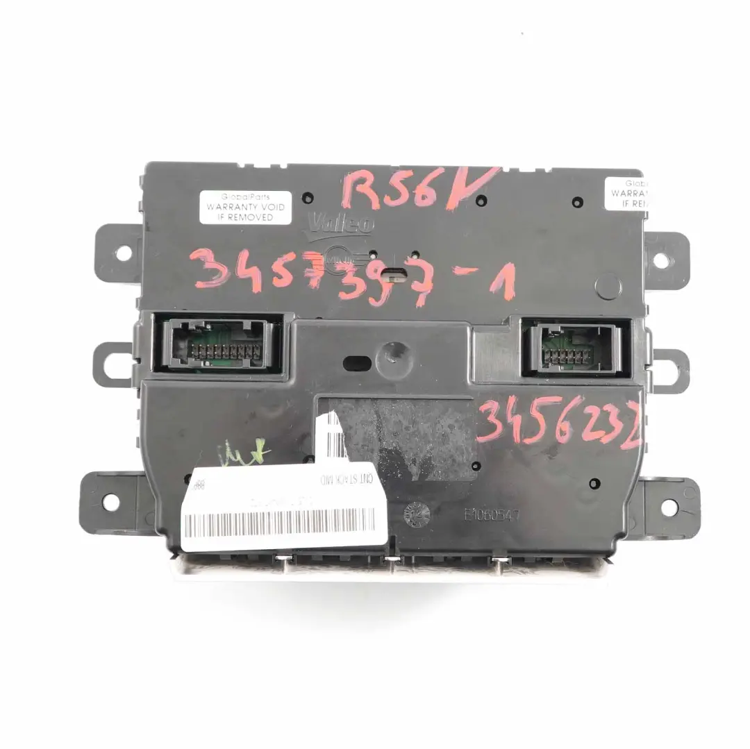 Mini Cooper R55 R56 LCI Automatic Air Conditioning Control Switch 3456300 - SKU 3457397-1 - Part number 3457397