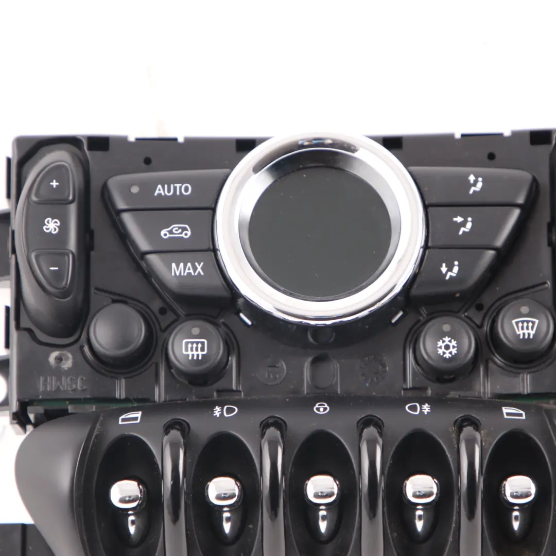 Panel Interruptores Control Automático Aire Acondicionado para Mini R55 LCI con número de pieza 3457397 Mini R55 LCI Panel Interruptores Control Automático Aire Acondicionado - SKU 3457397-2 - Número de pieza 3457397