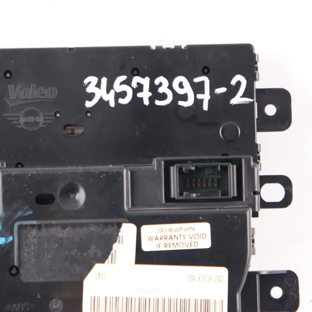 Mini R55 R56 LCI Panneau De Commande Climatisation Automatique - SKU 3457397-2 - Numéro de pièce 3457397