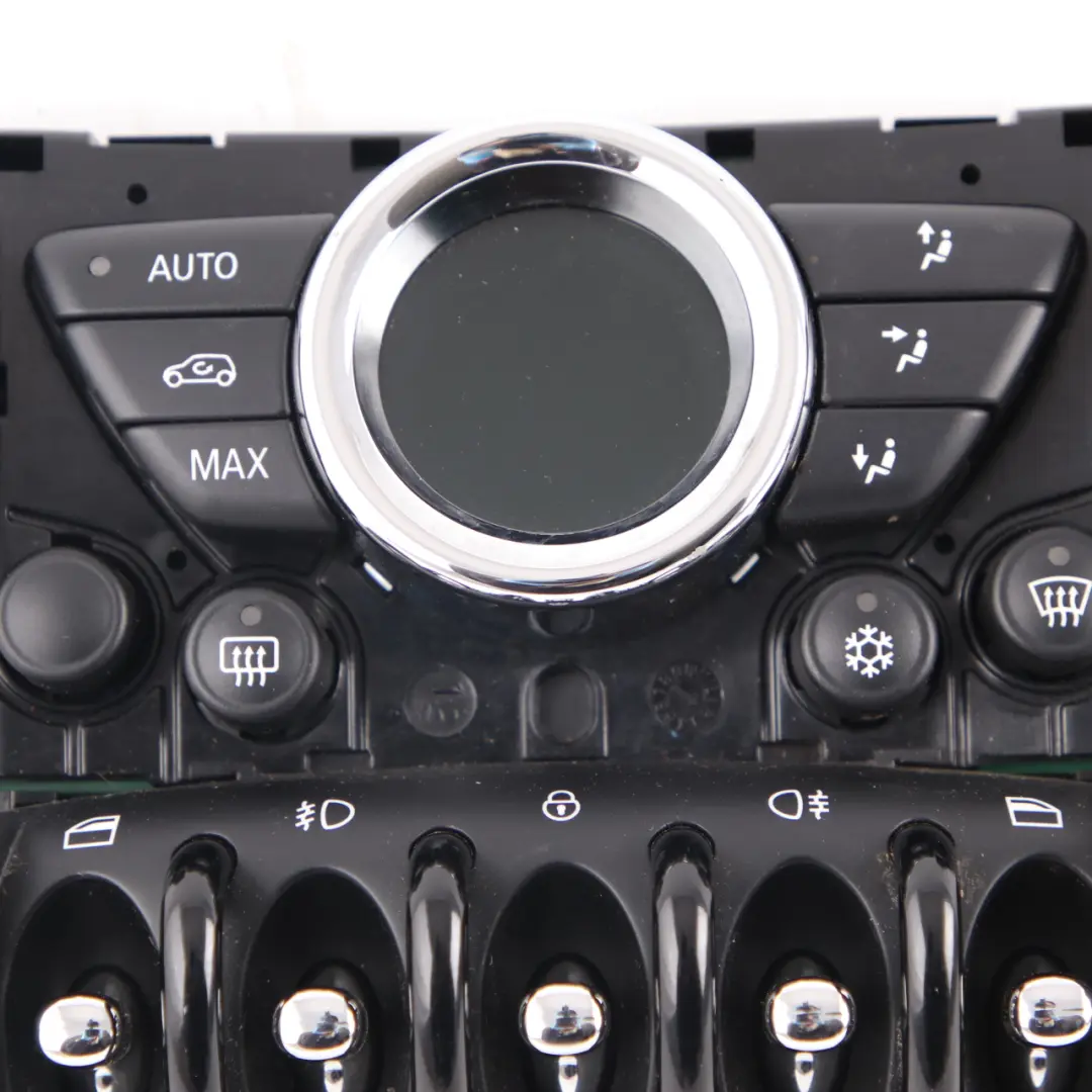 Panel Interruptores Control Automático Aire Acondicionado para Mini R55 LCI con número de pieza 3457397 Mini R55 LCI Panel Interruptores Control Automático Aire Acondicionado - SKU 3457397-2 - Número de pieza 3457397