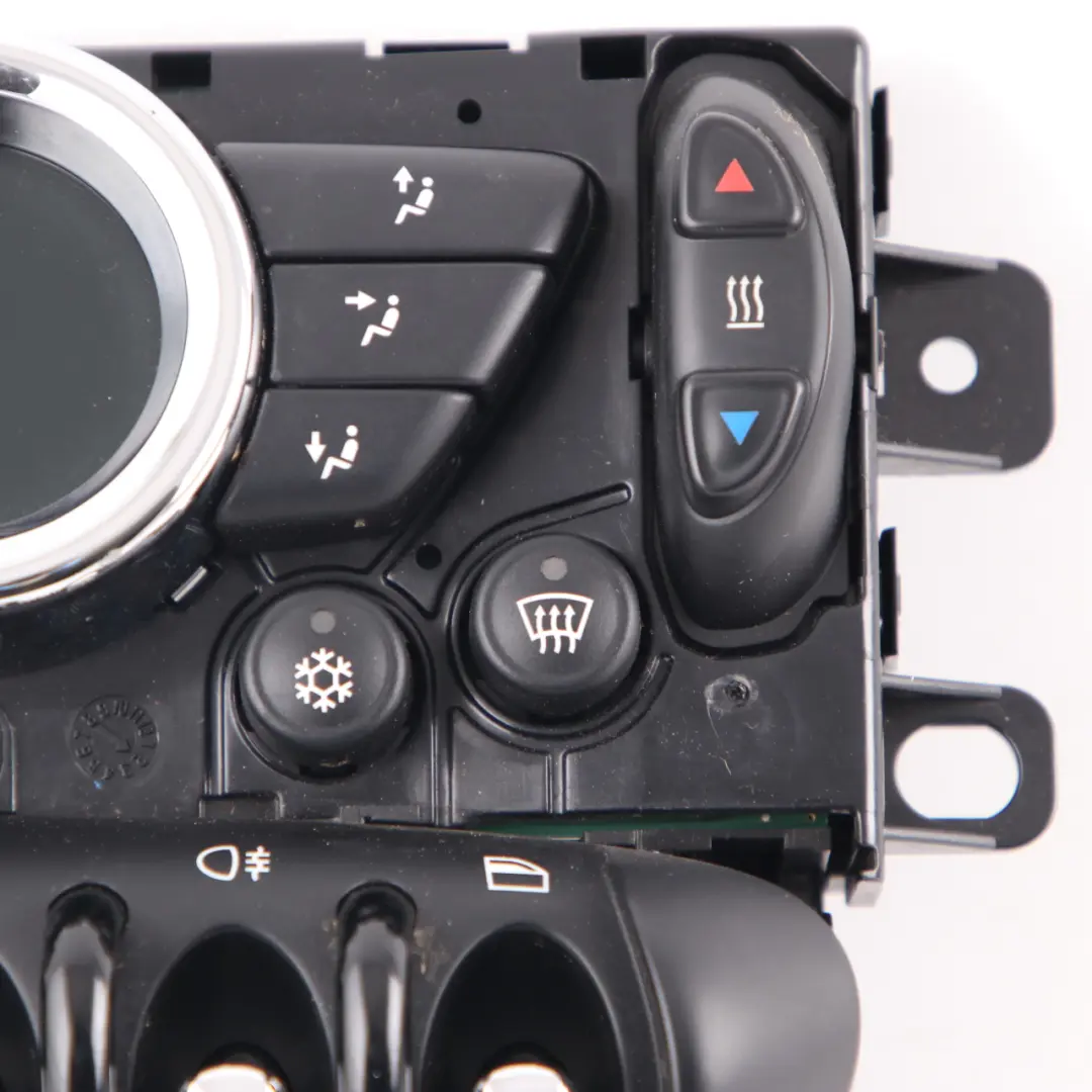 Panel Interruptores Control Automático Aire Acondicionado para Mini R55 LCI con número de pieza 3457397 Mini R55 LCI Panel Interruptores Control Automático Aire Acondicionado - SKU 3457397-2 - Número de pieza 3457397