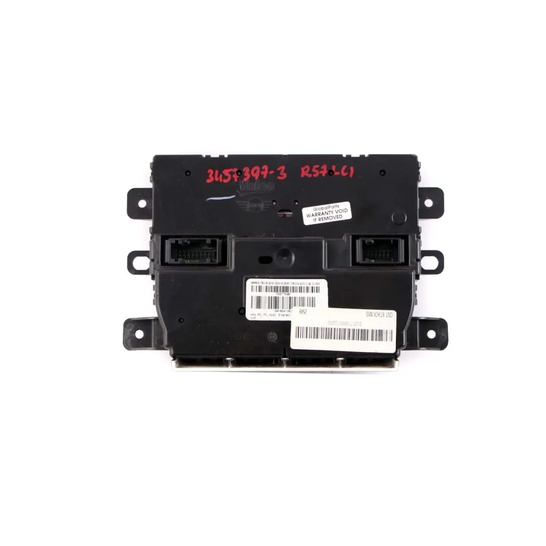 Conditioning Control to Mini Cooper 3 R57 LCI Automatic Air with Part number 3457397 Mini Cooper 3 R57 LCI Automatic Air Conditioning Control - SKU 3457397-3 - Part number 3457397