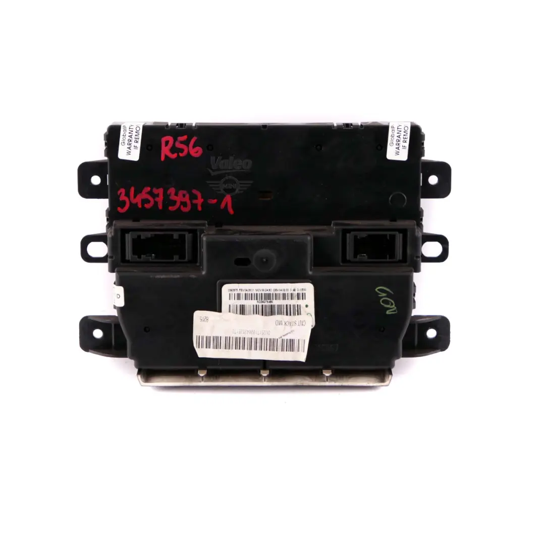 Mini R55 R56 LCI Interruptor Control Automatico del Aire Acondicionado 3456300 - SKU 3457397-5 - Número de pieza 3457397