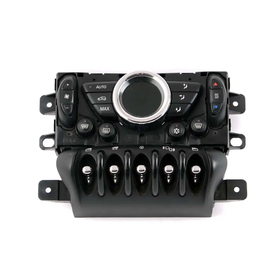 Interruttore controllo climatizzatore automatico 3456232 per Mini Cooper R55 R56 LCI con numero di parte 3457397 Mini Cooper R55 R56 LCI Interruttore controllo climatizzatore automatico 3456232 - SKU 3457397 - Numero di parte 3457397