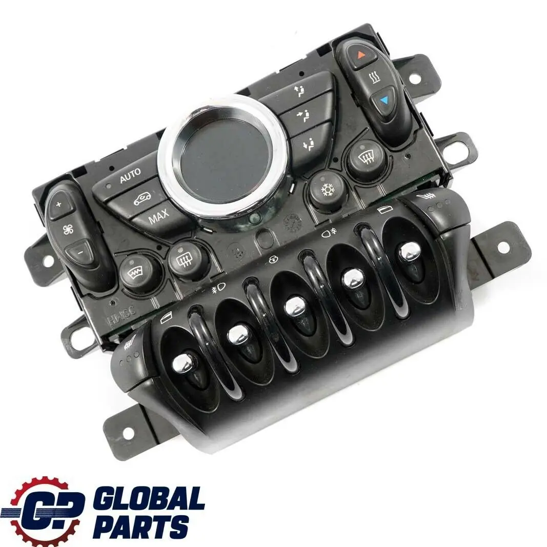 Interruttore controllo climatizzatore automatico 3456232 per Mini Cooper R55 R56 LCI con numero di parte 3457397 Mini Cooper R55 R56 LCI Interruttore controllo climatizzatore automatico 3456232 - SKU 3457397 - Numero di parte 3457397