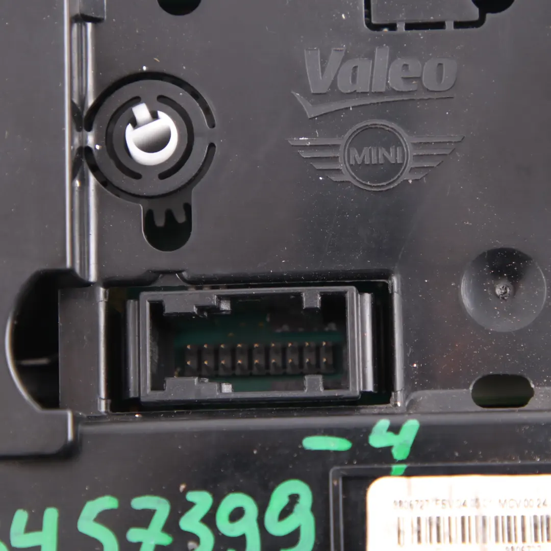 Condizionata Clima Pannello Controllo per Mini Countryman R60 Aria con numero di parte 3457399 Mini Countryman R60 Aria Condizionata Clima Pannello Controllo - SKU 3457399-4 - Numero di parte 3457399