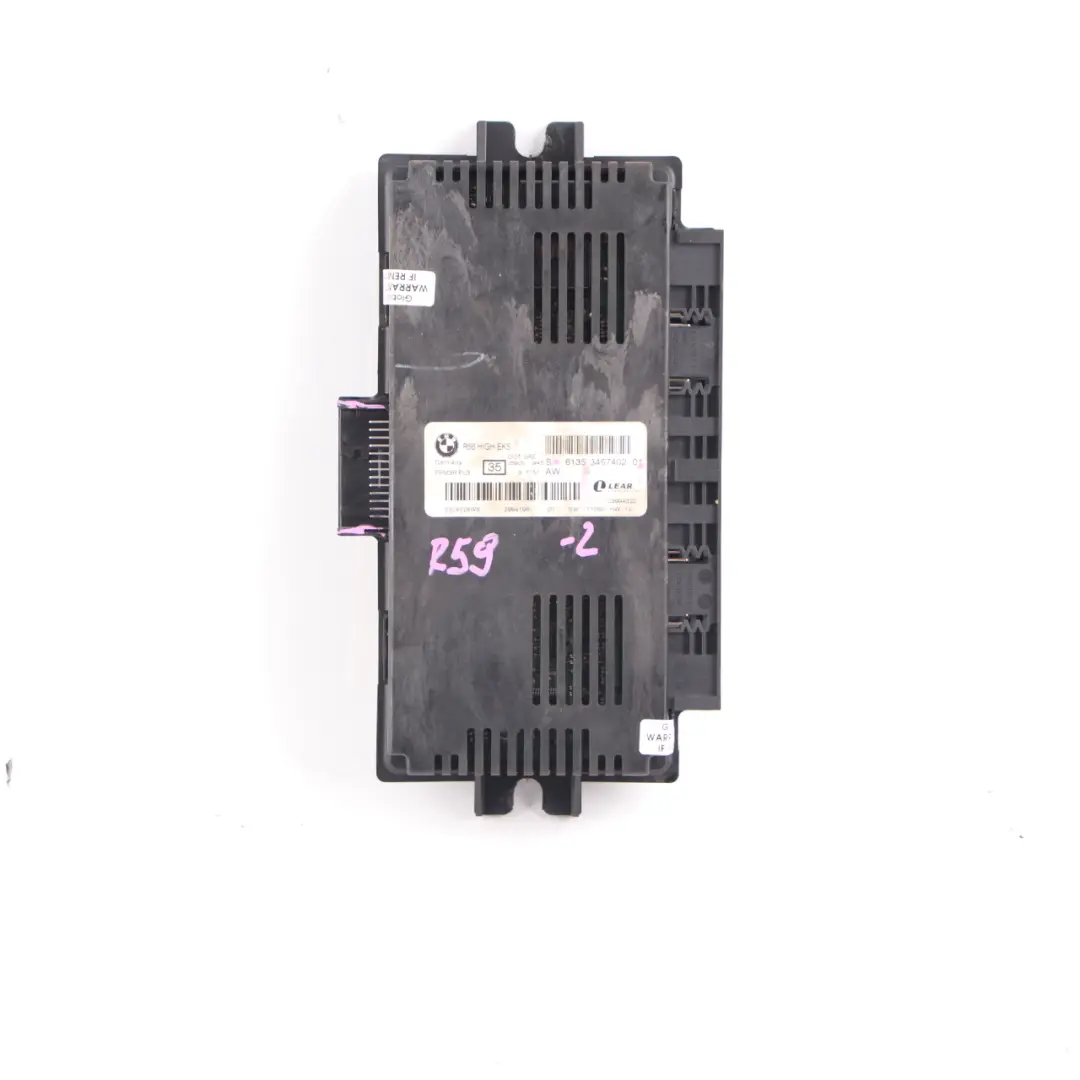 Footwell Light Module High EKS PL3 FRM3R Lear to Mini Cooper R59 with Part number 3457402 Mini Cooper R59 Footwell Light Module High EKS PL3 FRM3R Lear - SKU 3457402-2 - Part number 3457402