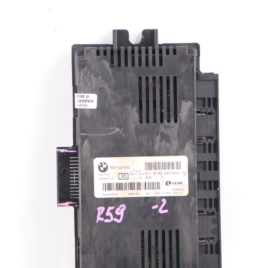 Footwell Light Module High EKS PL3 FRM3R Lear to Mini Cooper R59 with Part number 3457402 Mini Cooper R59 Footwell Light Module High EKS PL3 FRM3R Lear - SKU 3457402-2 - Part number 3457402