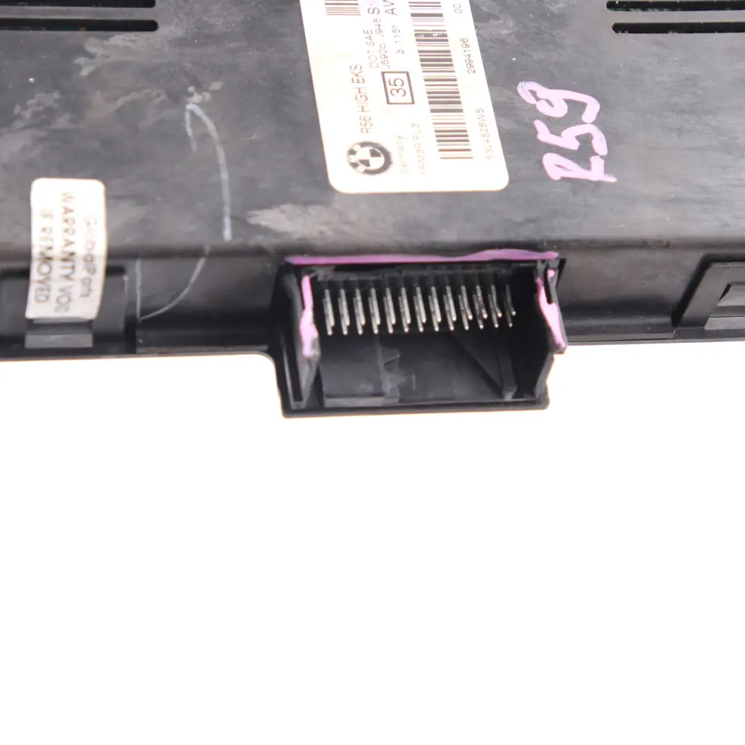 Footwell Light Module High EKS PL3 FRM3R Lear to Mini Cooper R59 with Part number 3457402 Mini Cooper R59 Footwell Light Module High EKS PL3 FRM3R Lear - SKU 3457402-2 - Part number 3457402