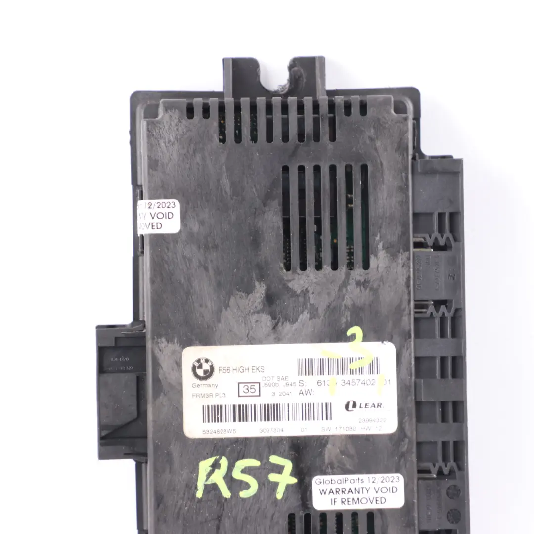 Mini Cooper R57 Module Éclairage Plancher High EKS PL3 FRM3R Lear - SKU 3457402-3 - Numéro de pièce 3457402