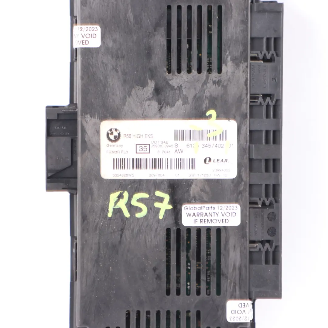 Mini Cooper R57 Module Éclairage Plancher High EKS PL3 FRM3R Lear - SKU 3457402-3 - Numéro de pièce 3457402