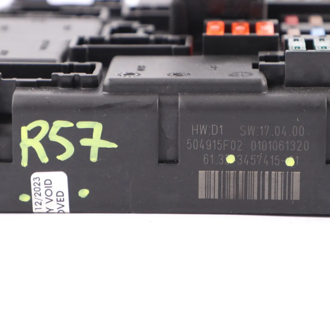 PL3 SPEG H4 Fuse Distribution Box to Mini Cooper One R57 with Part number 3457415 Mini Cooper One R57 PL3 SPEG H4 Fuse Distribution Box - SKU 3457415 - Part number 3457415