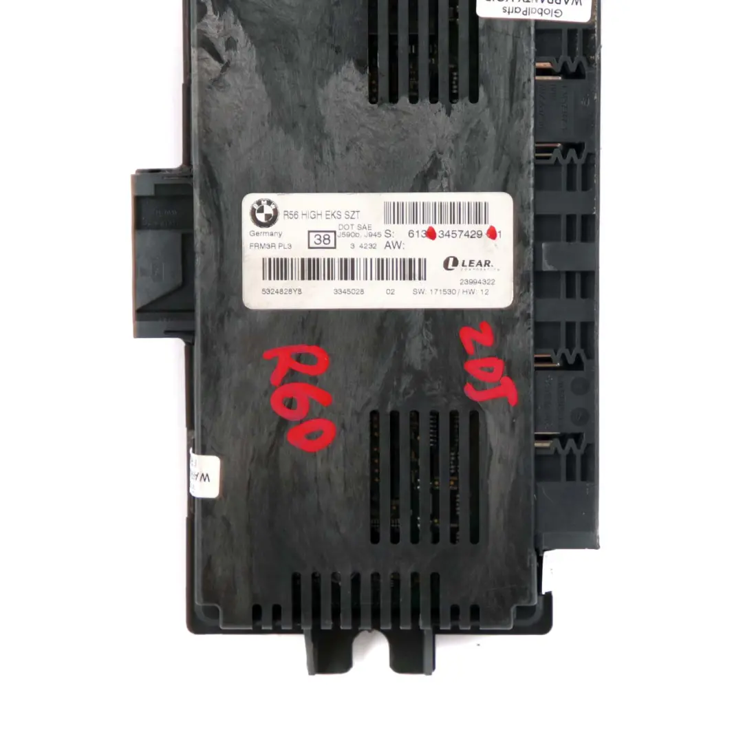 Xénon Module de Contrôle Ballast EKS ECU FRM3R PL3 Lear pour Mini Cooper R60 à propos du numéro de pièce 3457429 Mini Cooper R60 Xénon Module de Contrôle Ballast EKS ECU FRM3R PL3 Lear - SKU 3457429 - Numéro de pièce 3457429