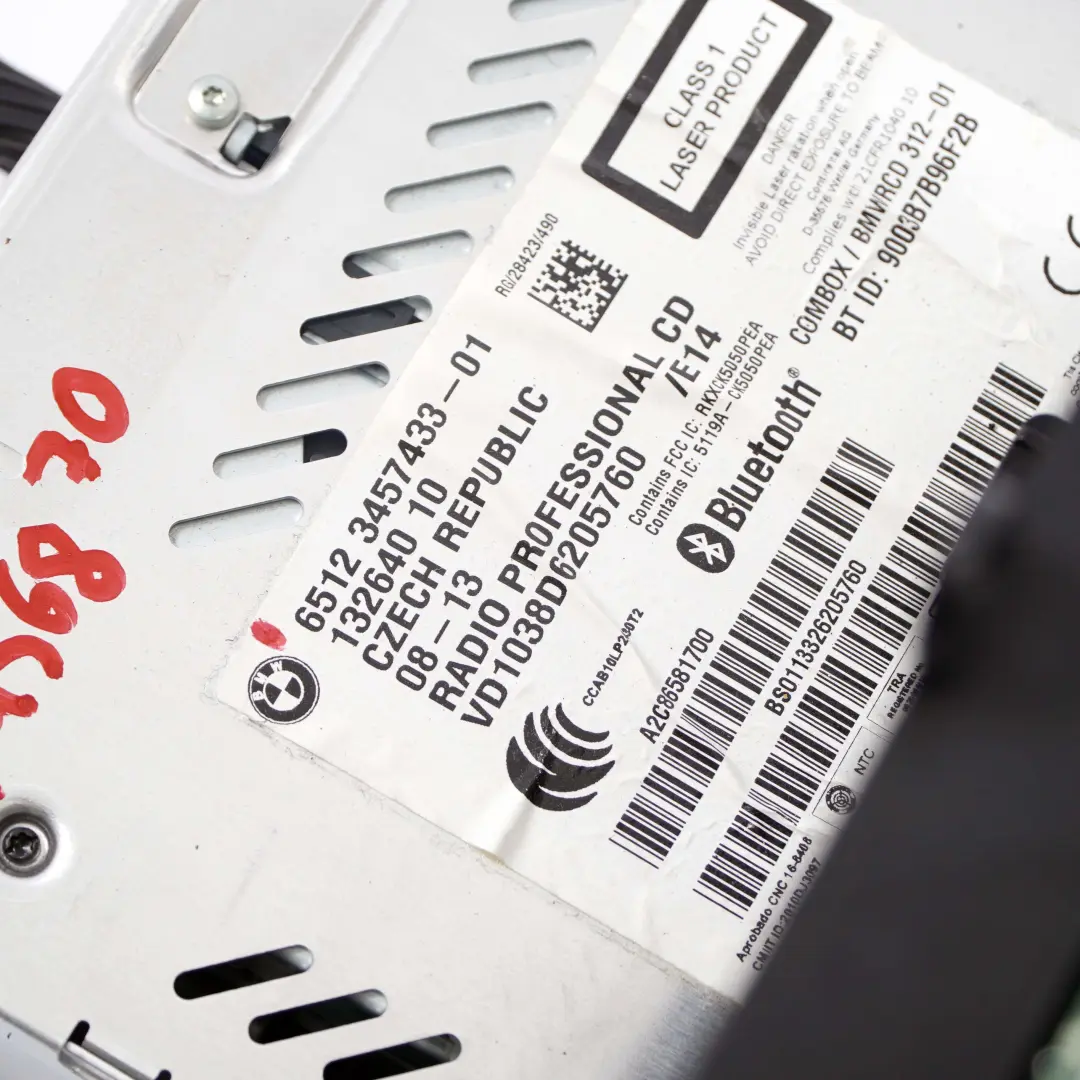 Radio CD Haupteinheit für Mini Cooper One R55 R56 R57 LCI R58 R59 R60 mit Teilenummer 3457433 Mini Cooper One R55 R56 R57 LCI R58 R59 R60 Radio CD Haupteinheit - SKU 3457433 - Teilenummer 3457433