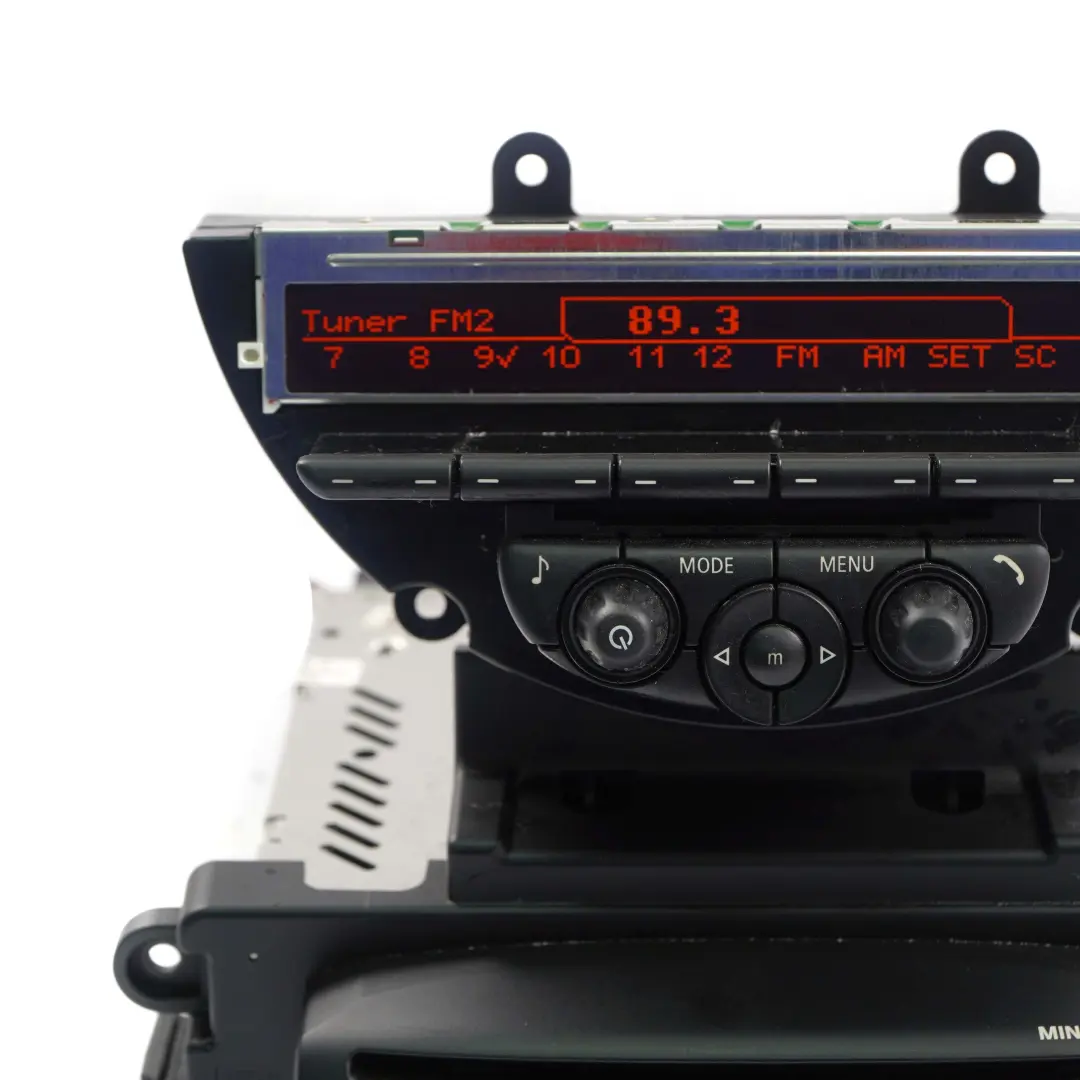 Radio Boost LECTEUR CD Lecteur Unité pour Mini Cooper R55 R56 R57 LCI R60 à propos du numéro de pièce 3457434 Mini Cooper R55 R56 R57 LCI R60 Radio Boost LECTEUR CD Lecteur Unité - SKU 3457434 - Numéro de pièce 3457434