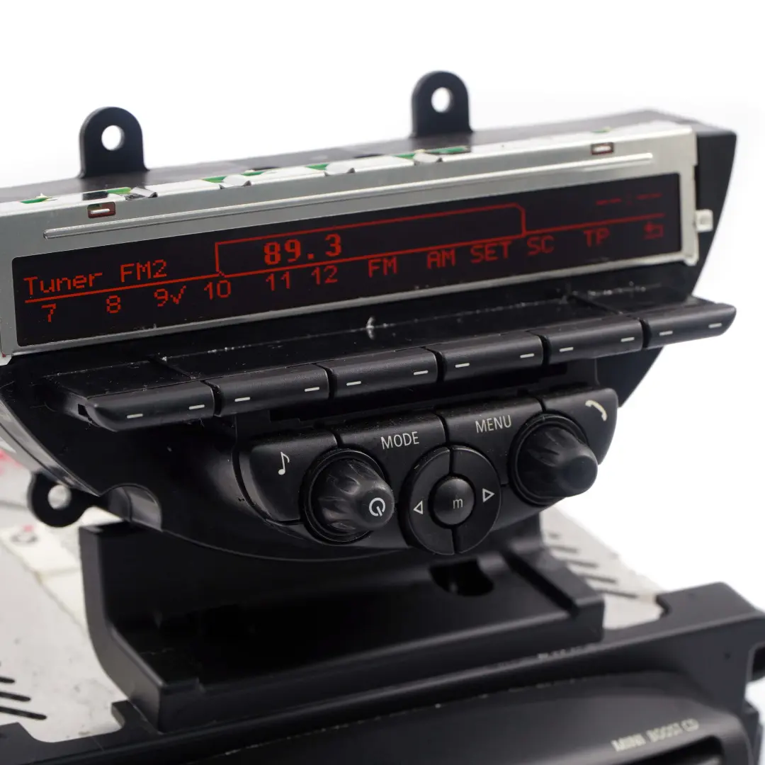 Radio Aumento CD Lettore Testa Unità per Mini Cooper R55 R56 R57 LCI R60 con numero di parte 3457434 Mini Cooper R55 R56 R57 LCI R60 Radio Aumento CD Lettore Testa Unità - SKU 3457434 - Numero di parte 3457434