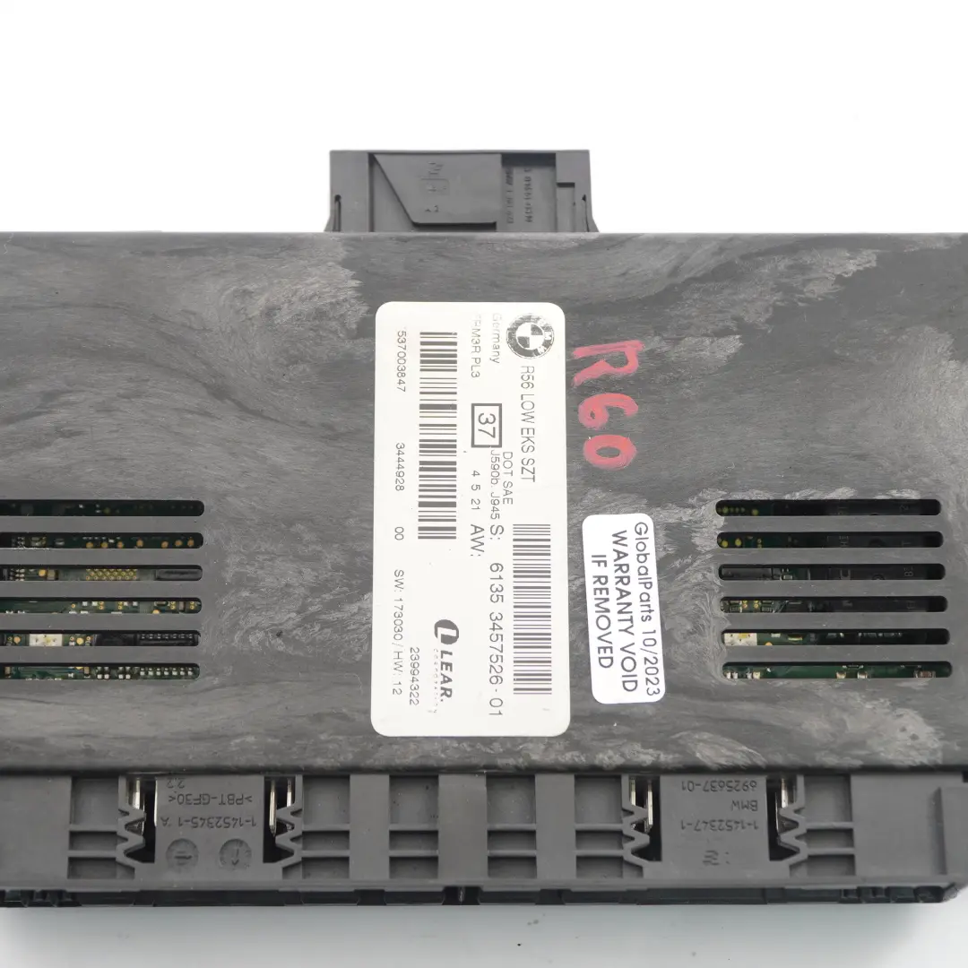 Light Module Footwell Module PL3 FRM3R Lear ECU Mini Countryman R60 - SKU 3457526 - Part number 3457526