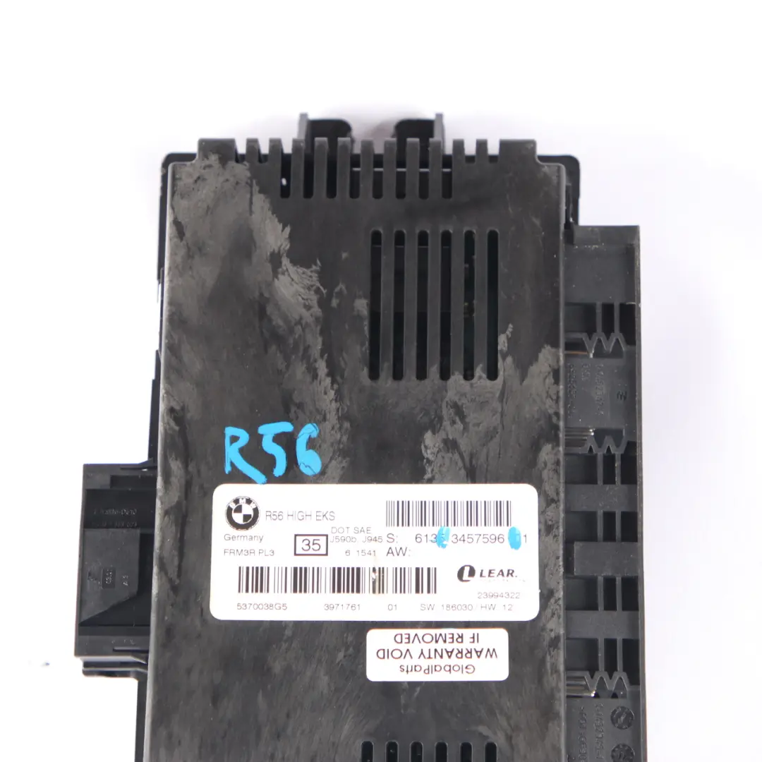Footwell Light Module High EKS ECU PL3 FRM3R Lear to Mini R56 with Part number 3457596 Mini R56 Footwell Light Module High EKS ECU PL3 FRM3R Lear - SKU 3457596 - Part number 3457596