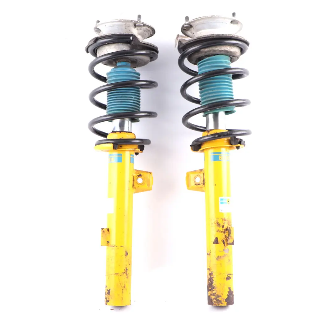 Bilstein Spring Strut Front Left Right Suspension Shock Absorber Set to BMW E87 with Part number 35-115939 BMW E87 Bilstein Spring Strut Front Left Right Suspension Shock Absorber Set - SKU 35-115939 - Part number 35-115939